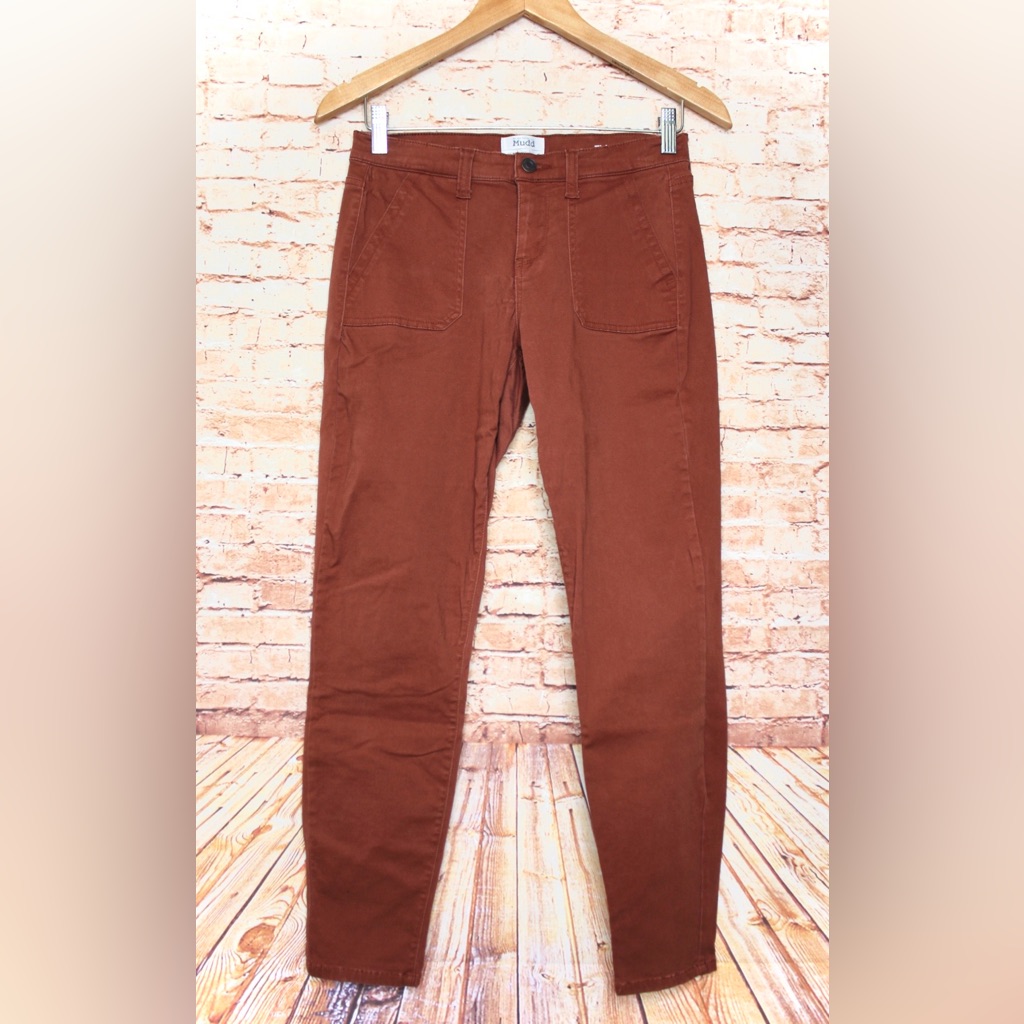 Mudd | Rust Utility Pants Skinny Fit Flex